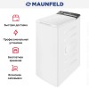 Стиральная машина с паром Maunfeld MFWM127ISWH