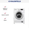 Встраиваемая стиральная машина с сушкой и инвертором MAUNFELD MBWM1486S