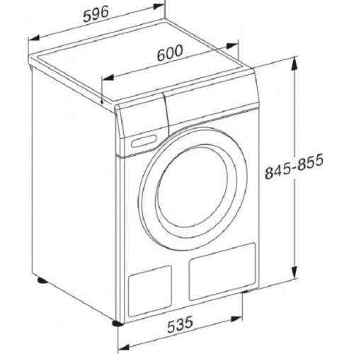Стиральная машина Miele WCI870WCS