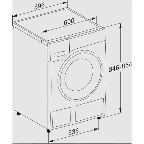 Стиральная машина Miele WWD380WCS на английском языке купить в Москве и Санкт-Петербурге