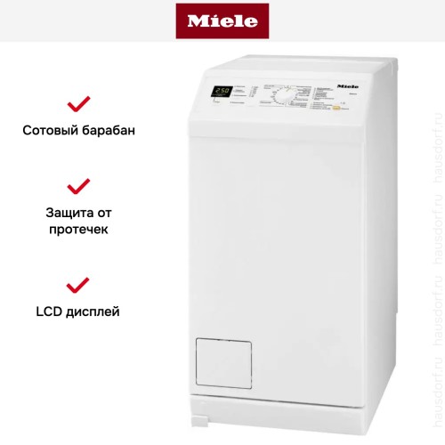 Стиральная машина с вертикальной загрузкой Miele WW650 WCS