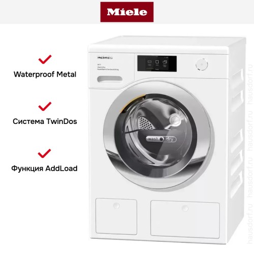 Стирально-сушильная машина Miele WTR860WPM WT1