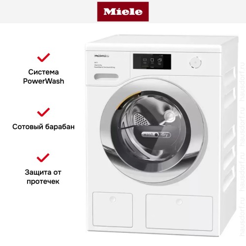 Стирально-сушильная машина Miele WTR860WPM WT1