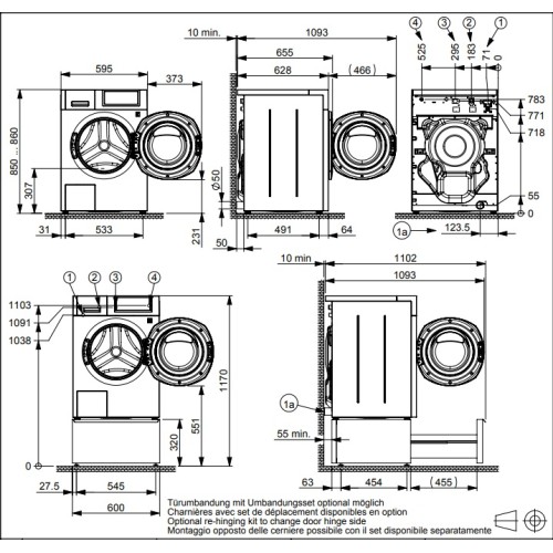 Стиральная машина Schulthess Spirit 540 Titan Rock