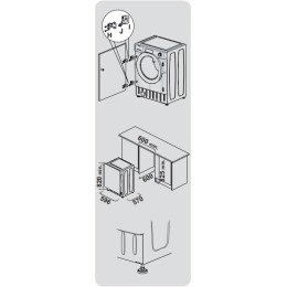 Встраиваемая стирально-сушильная машина Teka LSI5 1481