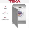 Встраиваемая стиральная машина с сушкой Teka LSI4 1400 E