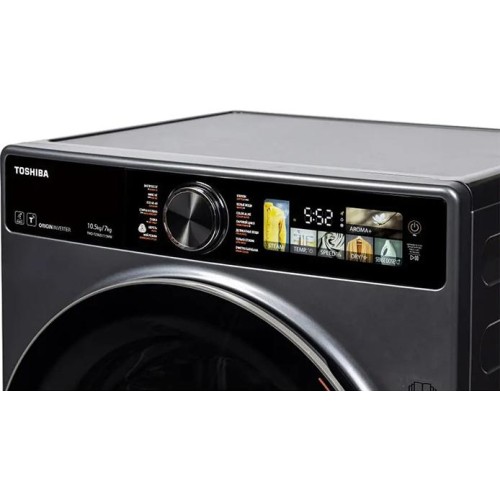 Стирально-сушильная машина Toshiba TWD-T25BZU115MWRU(MG)