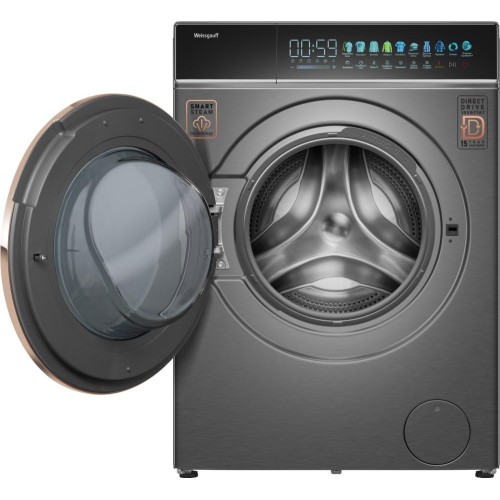 Стиральная машина Weissgauff WM 58411 Direct Drive Inverter Premium Steam Grey купить в Москве и Санкт-Петербурге