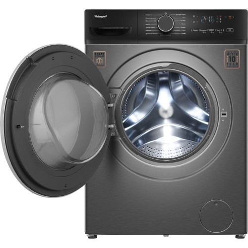 Стиральная машина Weissgauff WMD 4828 Inverter Steam Grey купить в Москве и Санкт-Петербурге