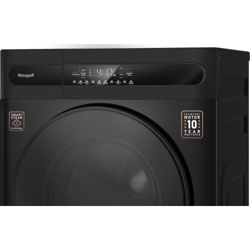 Стиральная машина Weissgauff WMD 46148 DC Inverter Steam Black купить в Москве и Санкт-Петербурге