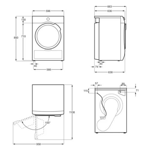 Сушильная машина AEG TR8384E