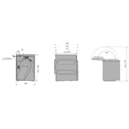 Профессиональная сушильная машина Asko TDC1481HC.S