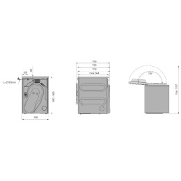 Профессиональная сушильная машина Asko TDC1485VI.S