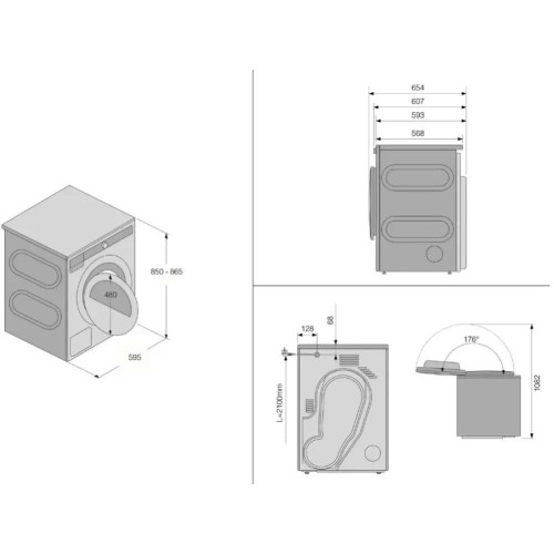 Сушильная машина Asko T408CD.W.P