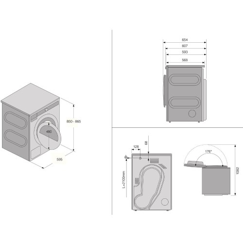 Сушильная машина Asko T409HS.W