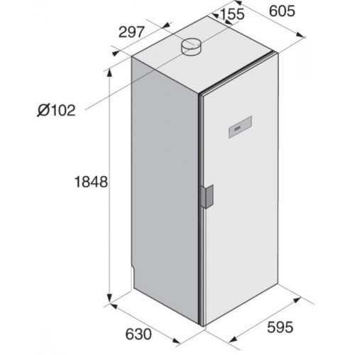 Сушильный шкаф Asko DC7784V.W