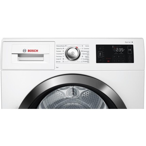 Сушильная машина с тепловым насосом BOSCH WTW876H0OE