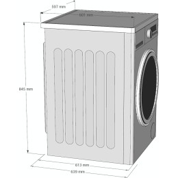 Сушильная машина Korting KD 60HP109 N