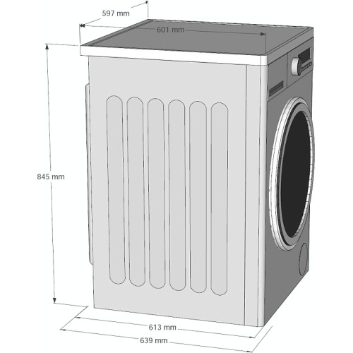 Сушильная машина Korting KD 60HP109 N