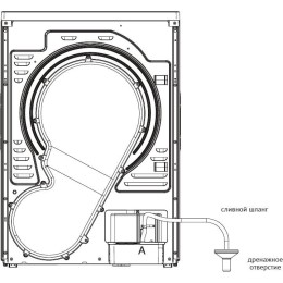 Сушильная машина Korting KD 60IHP83 GR