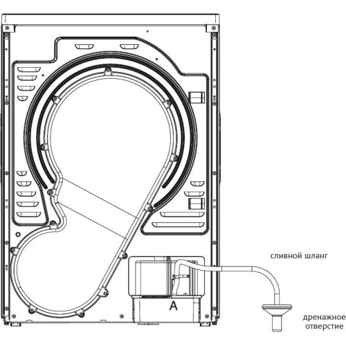 Сушильная машина Korting KD 60IHP83 GR