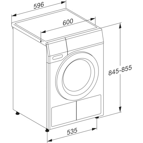 Сушильная машина Miele TCA220WP