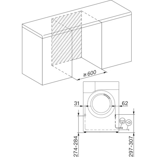Сушильная машина Miele TCA220WP