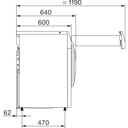 Сушильная машина Miele TCC374WP
