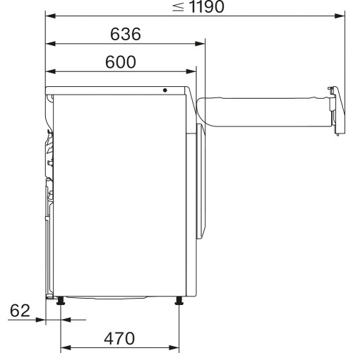 Сушильная машина Miele TEF775WP