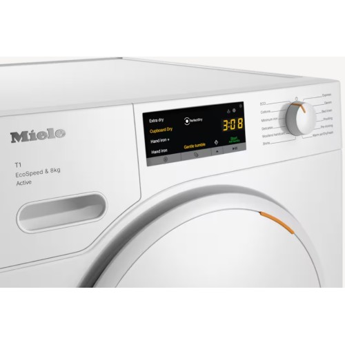 Сушильная машина Miele TWA520WP на английском языке купить в Москве и Санкт-Петербурге