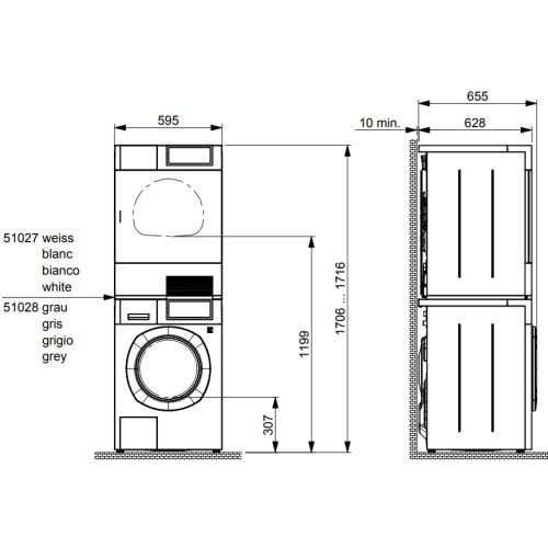 Сушильная машина Schulthess Spirit 660 White