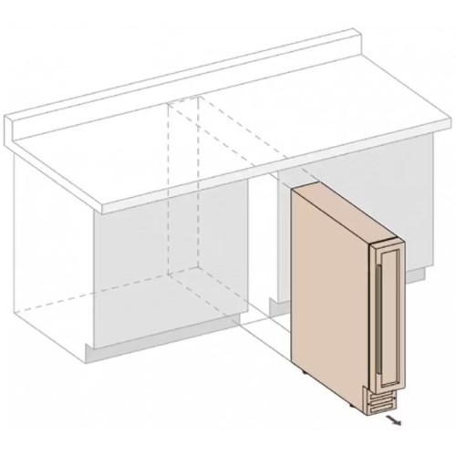 Винный шкаф Dunavox DAUF-9.22SS