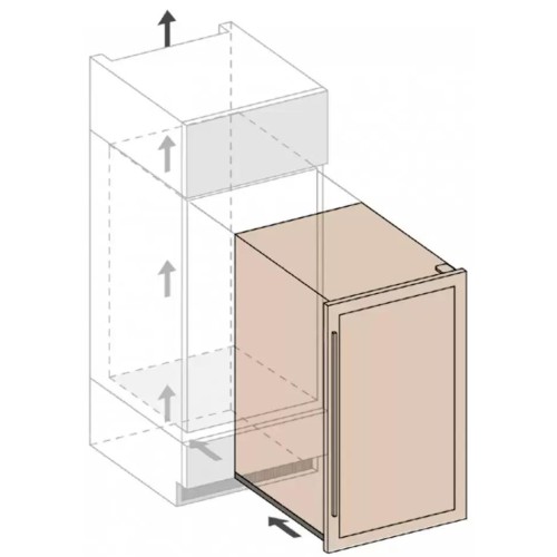 Винный шкаф Dunavox DAVS-72.185DB