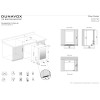 Винный шкаф Dunavox DAUF-45.125DOP.TO