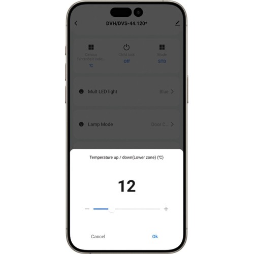 Винный шкаф Dunavox DVS-70.185DB