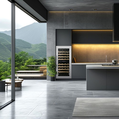 Винный шкаф Dunavox DVS-70.185DSS