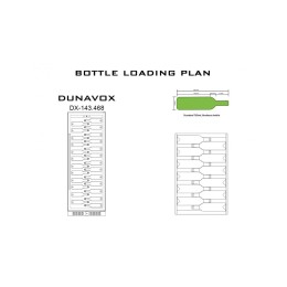 Винный шкаф Dunavox DX-143.468SS