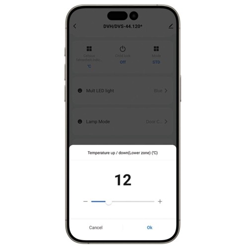 Встраиваемый винный шкаф Dunavox DVH-25.65DB.TO