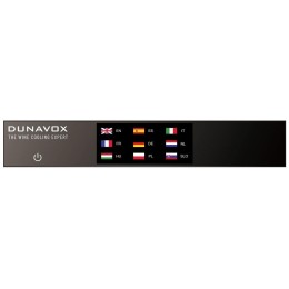 Встраиваемый винный шкаф Dunavox DVN-19.50B.TO