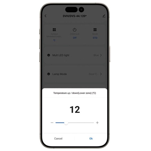 Встраиваемый винный шкаф Dunavox DVN-25.65DB.TO