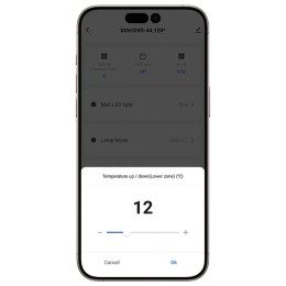 Встраиваемый винный шкаф Dunavox DVN-70.185DB.TO