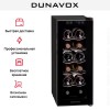 Винный шкаф Dunavox DAT-12.33C купить в Москве и Санкт-Петербурге