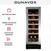 Винный шкаф Dunavox DAUF-19.58SS
