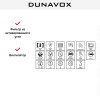 Винный шкаф Dunavox DAUF-45.125DOP.TO