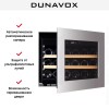 Винный шкаф Dunavox DAVG-18.46SS.TO