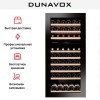 Винный шкаф Dunavox DAVG-72.185DB.TO