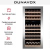 Винный шкаф Dunavox  DAVG-72.185DSS.TO