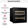 Встраиваемый винный шкаф Dunavox DVH-25.65DB.TO