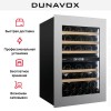 Встраиваемый винный шкаф Dunavox DVH-44.120DSS.TO