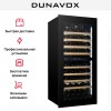 Встраиваемый винный шкаф Dunavox DVH-70.185DB.TO